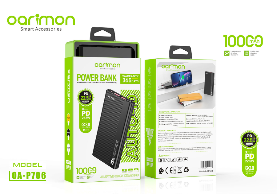 OA-P706 Power Bank