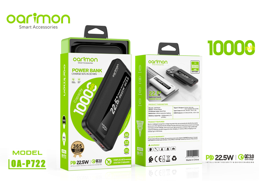 OA-P722 Power Bank