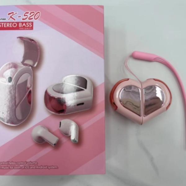 K-520 love ear buds stereo bass