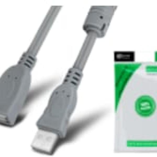 Gray 2.0 USB extension cable